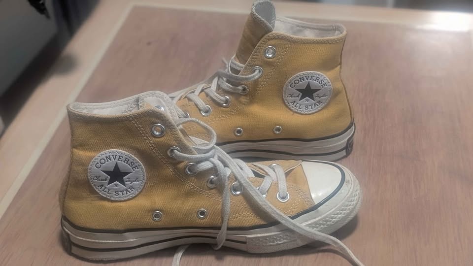 Converse Chuck Taylor All Star '70 high-top sneakers yellow - photo 3