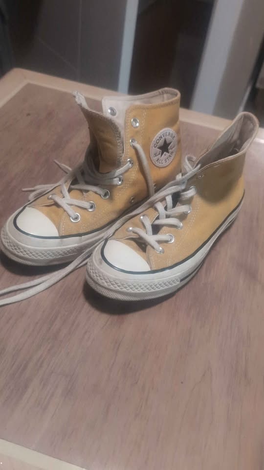 Converse Chuck Taylor All Star '70 high-top sneakers yellow - photo 4