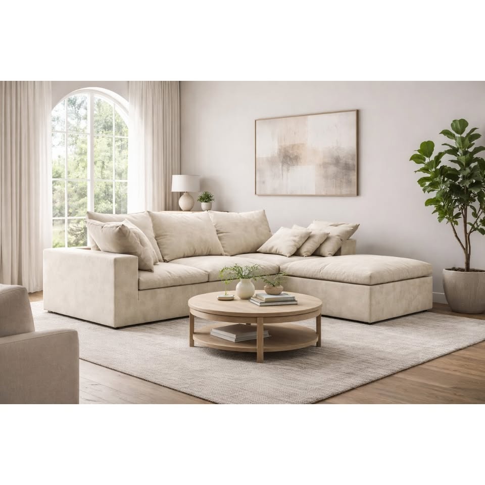 Modular Lounge Sectional – Silicon Sand - photo 2