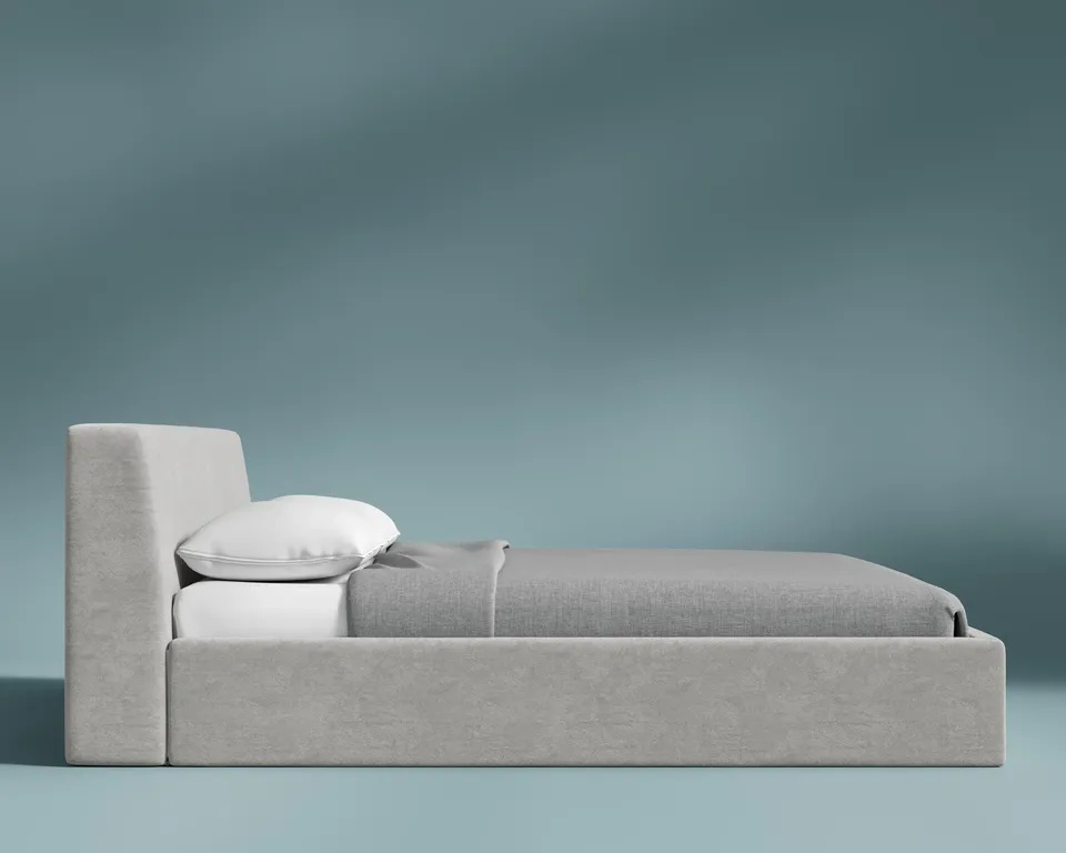 SmartFoam Cloud Bed Frame - King - Platinum Grey - photo 4