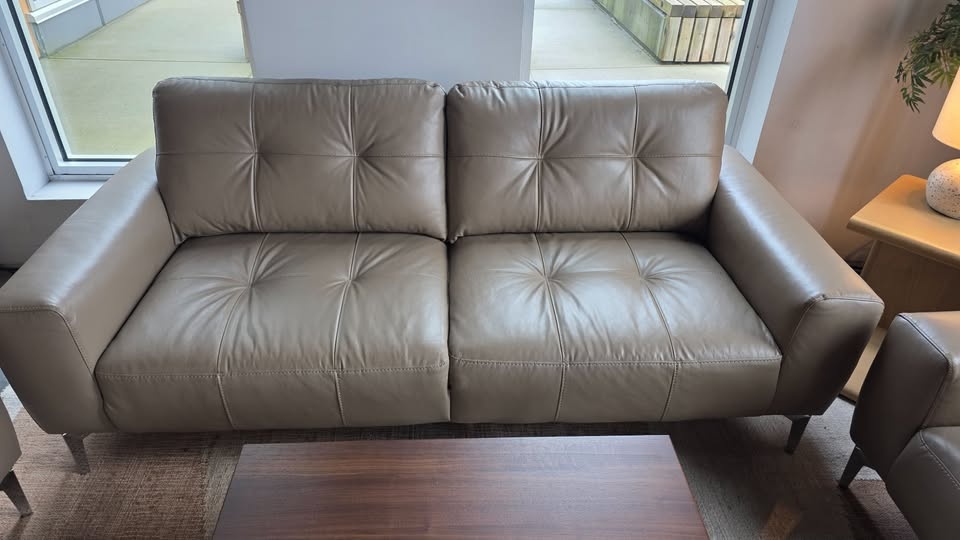 3-Piece Leather Look Sofa & Chair Set - photo 2