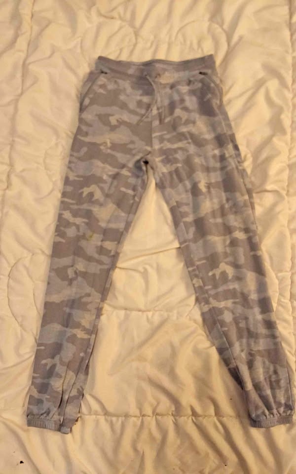 Unisex Gray Kramo and Blue Sweatpants Size 10-12