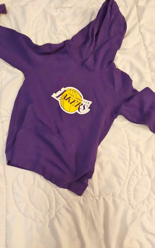 Lakers Sweatshirt Size 10 Unisex