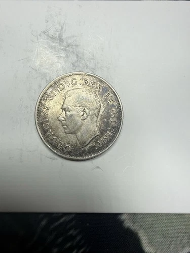 1942 Canadian 50 Cents Piece - photo 2