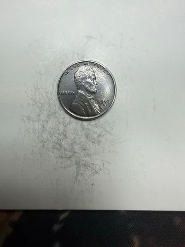 1943-S Steel Penny Lincoln Wheat Cent RPM Double Mint Error - photo 2