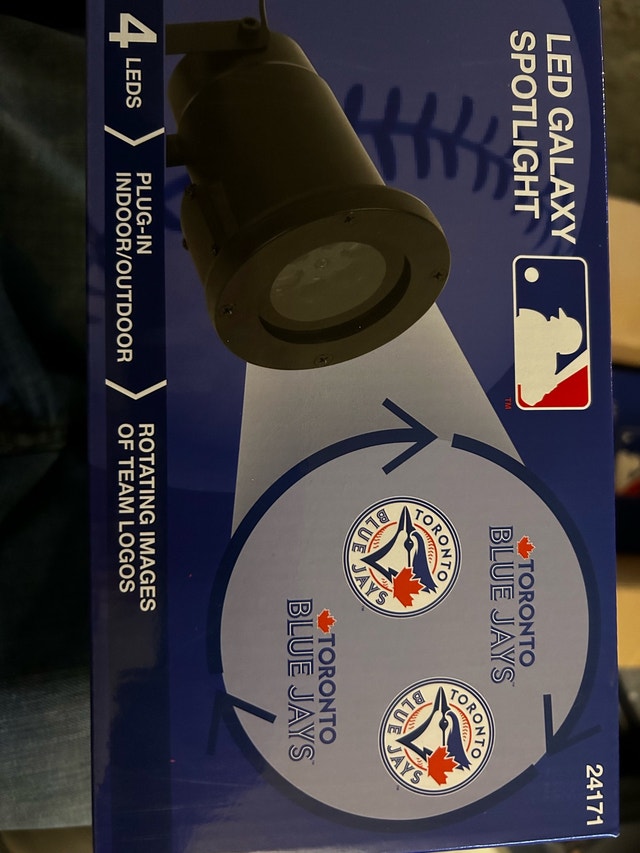Toronto Blue Jays LED Galaxy Spotlight - New in Box