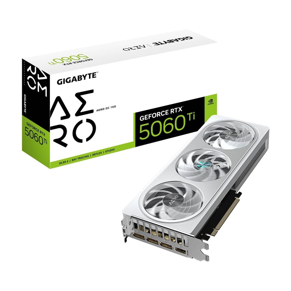5060ti 16GB AERO (RARE WHITE CARD) - photo 2