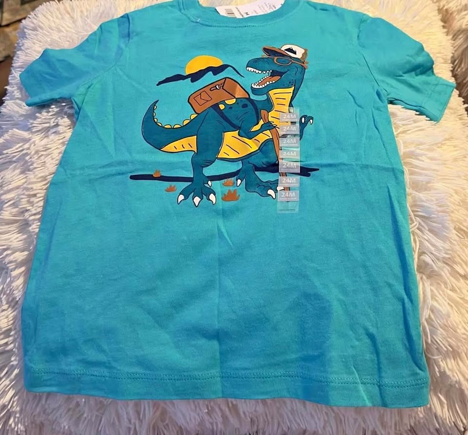 BOYS TSHIRT SIZE:24 MONTHS PRICE:$20