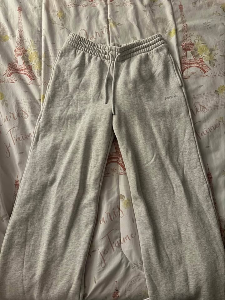Aritzia Wide Leg Boyfriend Sweats - photo 3