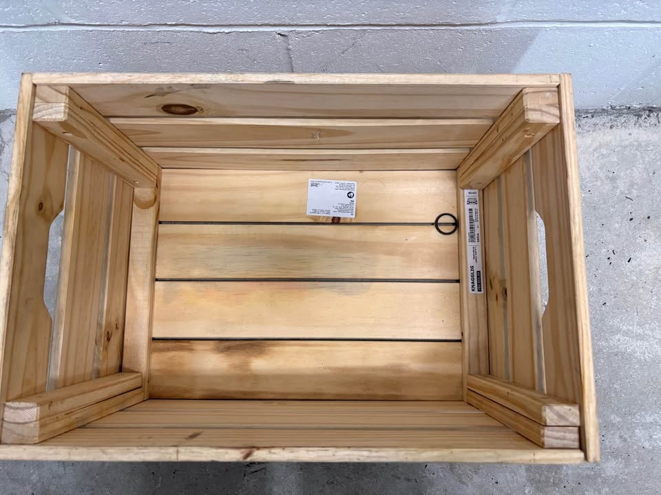 Ikea wood crates - photo 4