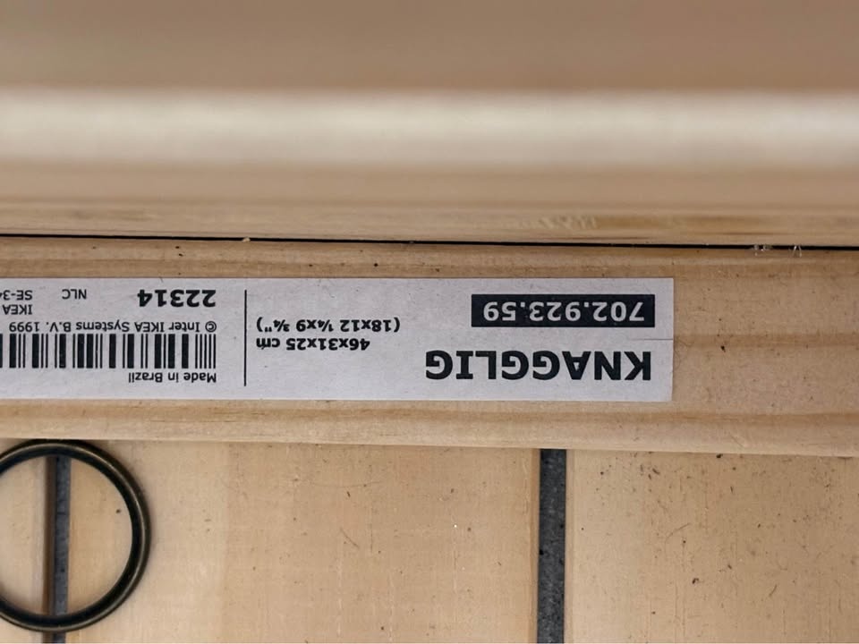 Ikea wood crates - photo 5