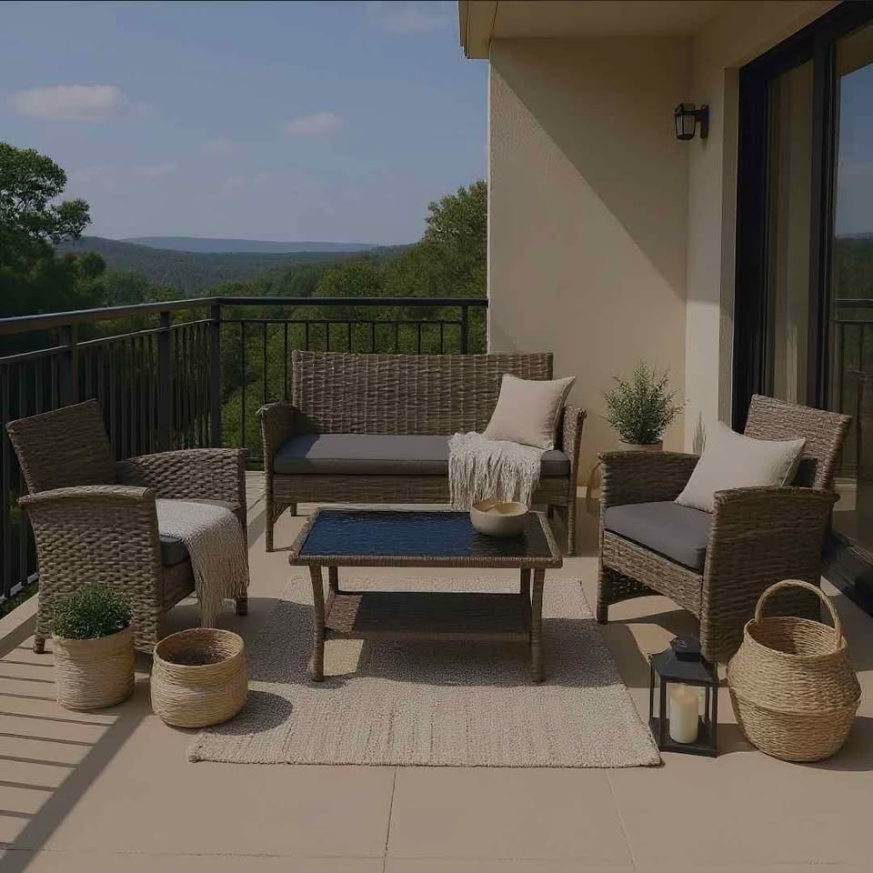 Brand New 4pc Gerona Conversation Set - In Box - photo 3