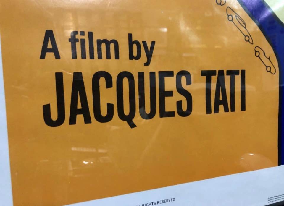 Genuine 1970’s Movie Poster: TRAFFIC (1971) Jacques Tati - photo 3