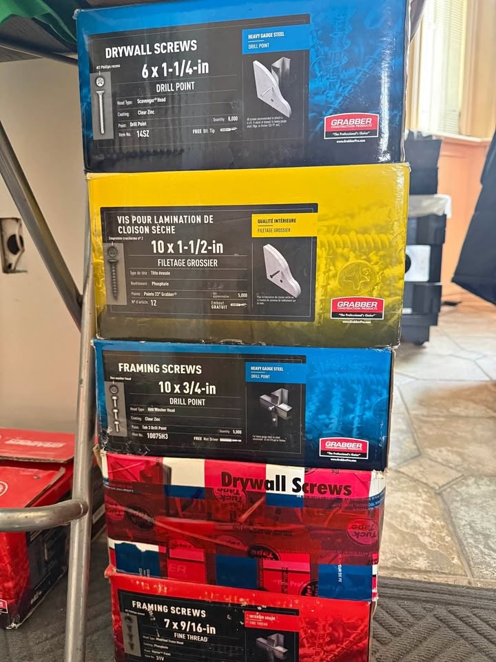 Screws - Let me know which ones you need for actual price