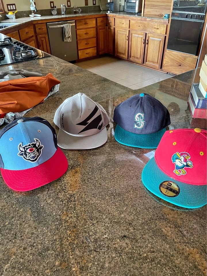 Assortment of Baseball caps