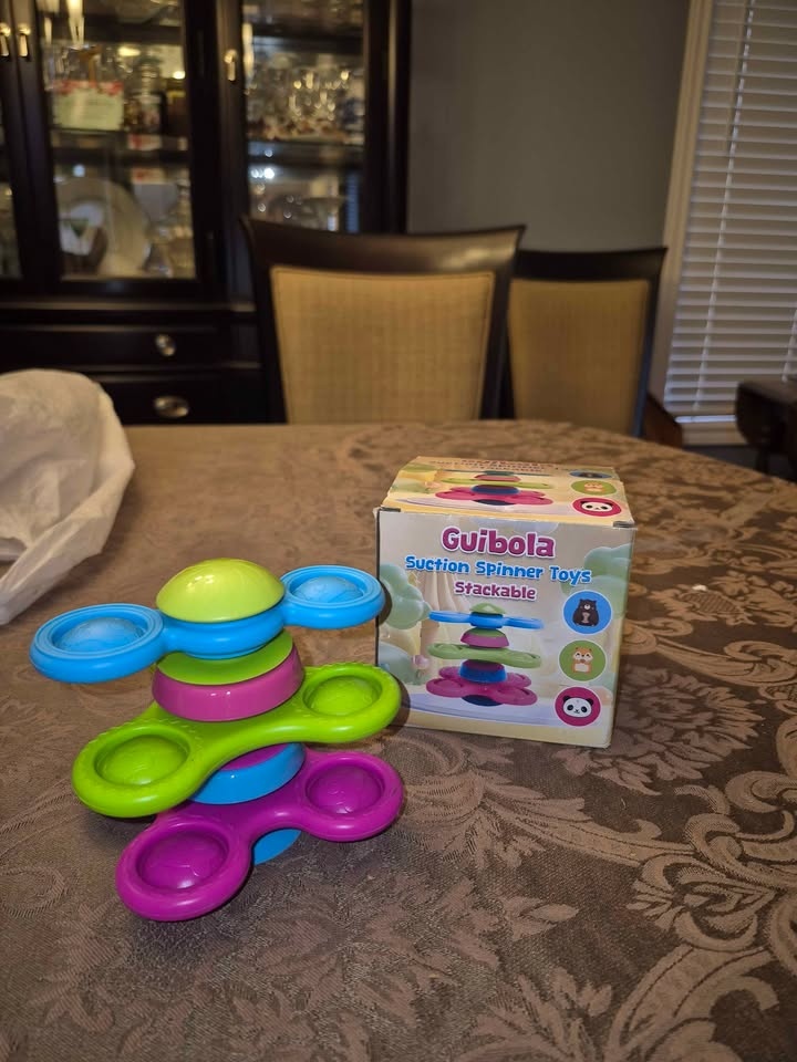 Guibola Stackable Suction Cup Spinners - Brand New - photo 2