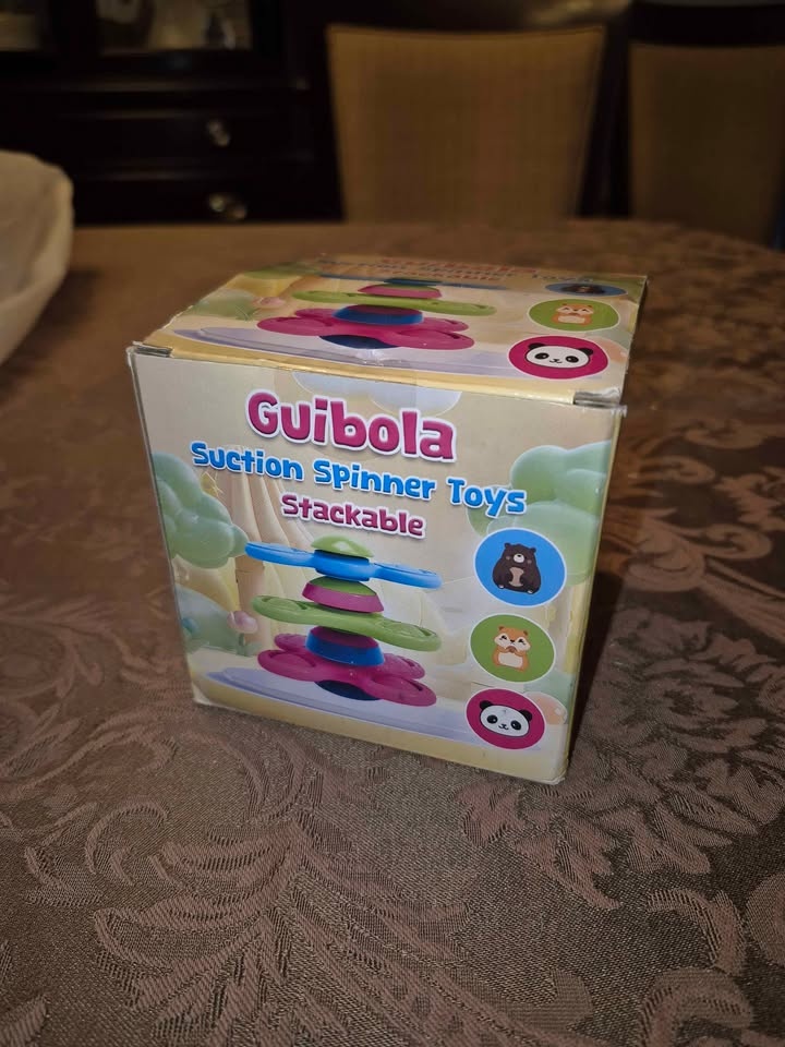 Guibola Stackable Suction Cup Spinners - Brand New - photo 3