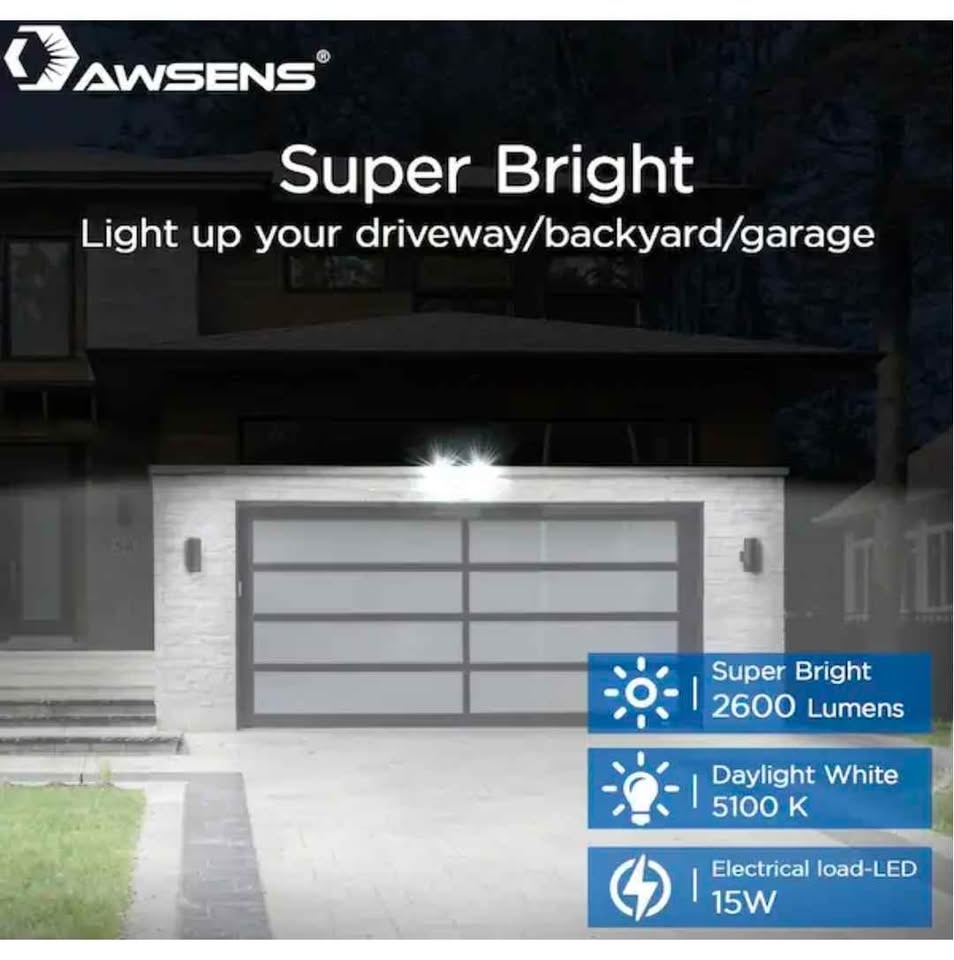 AWSENS Motion Sensor LED Security Light (S002 / SL5462-WH) - photo 5