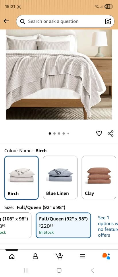 EverGrace Cotton Coverlet Set - Full/Queen (Cream) - photo 4