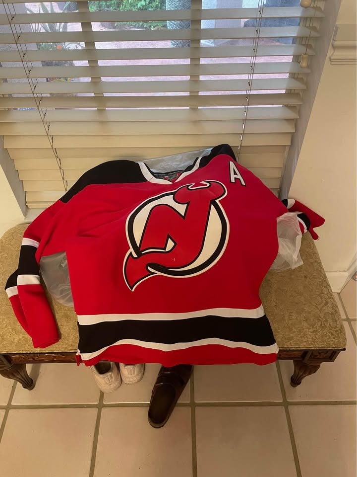 Vintage Zach Parise New Jersey Jersey #9