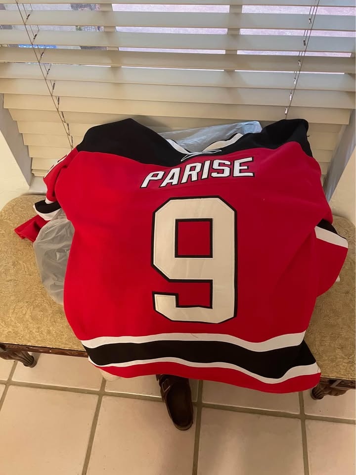 Vintage Zach Parise New Jersey Jersey #9 - photo 3