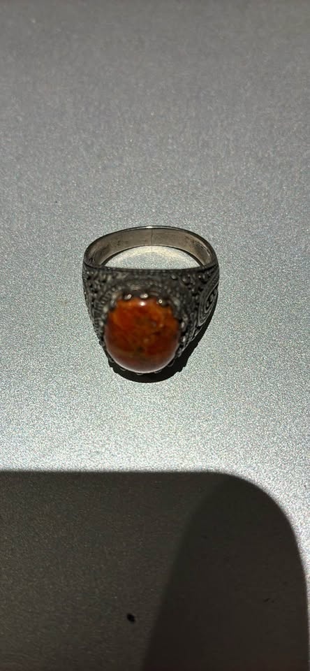 Mens silver ring size 11.5 - photo 2