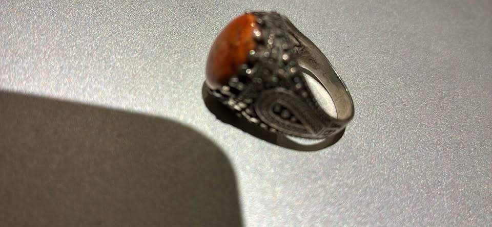 Mens silver ring size 11.5 - photo 3