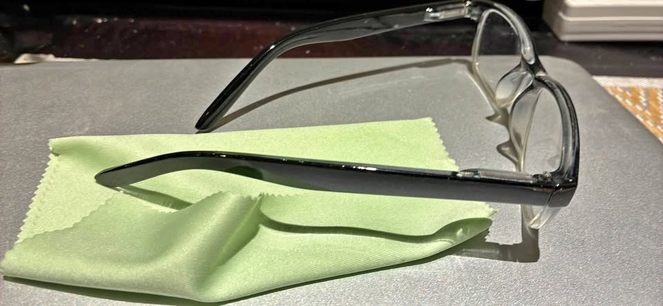 Stylist and very light eyeglasses frame