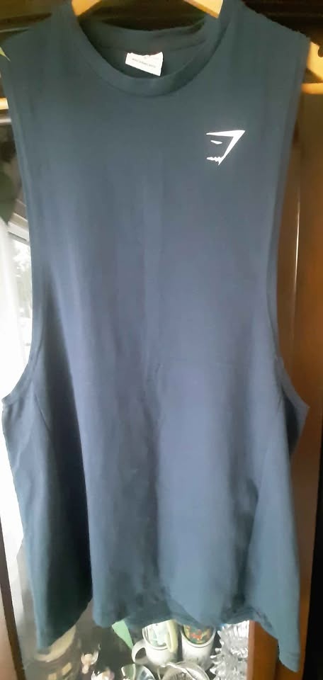 Gymshark Men's Sleeveless Workout Tank Top, Size S - photo 3