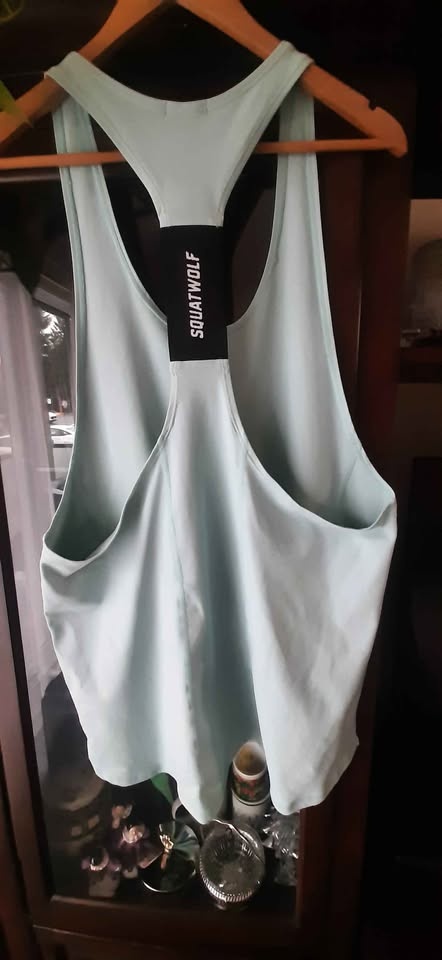 Squatwolf Core Tank in Duck Egg Blue. size M - photo 4