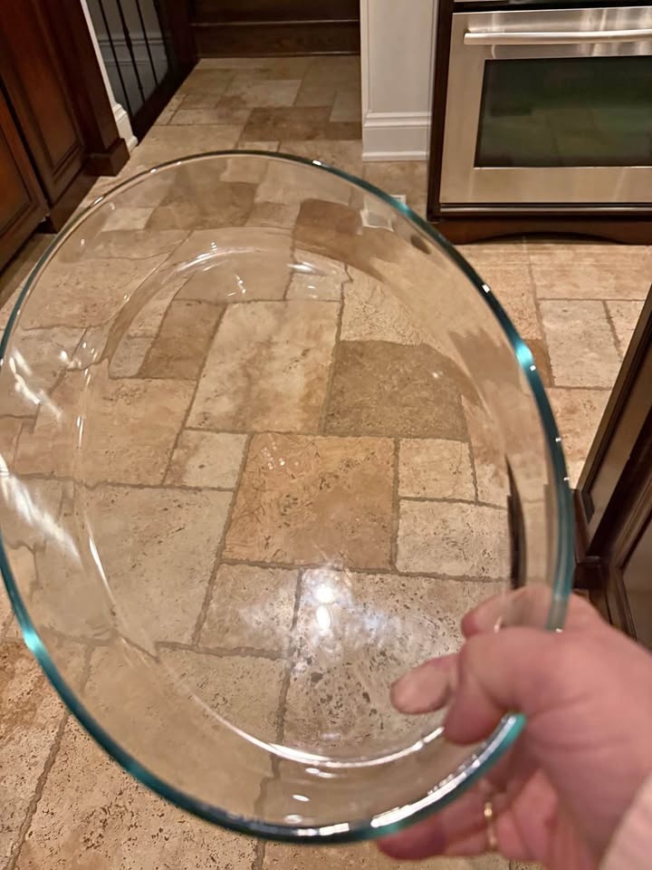 Large Glass Roasting Pan