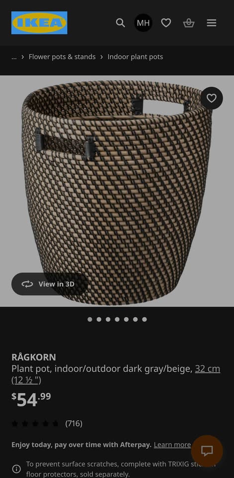 Ikea - Ragkorn Plant Pot - photo 3