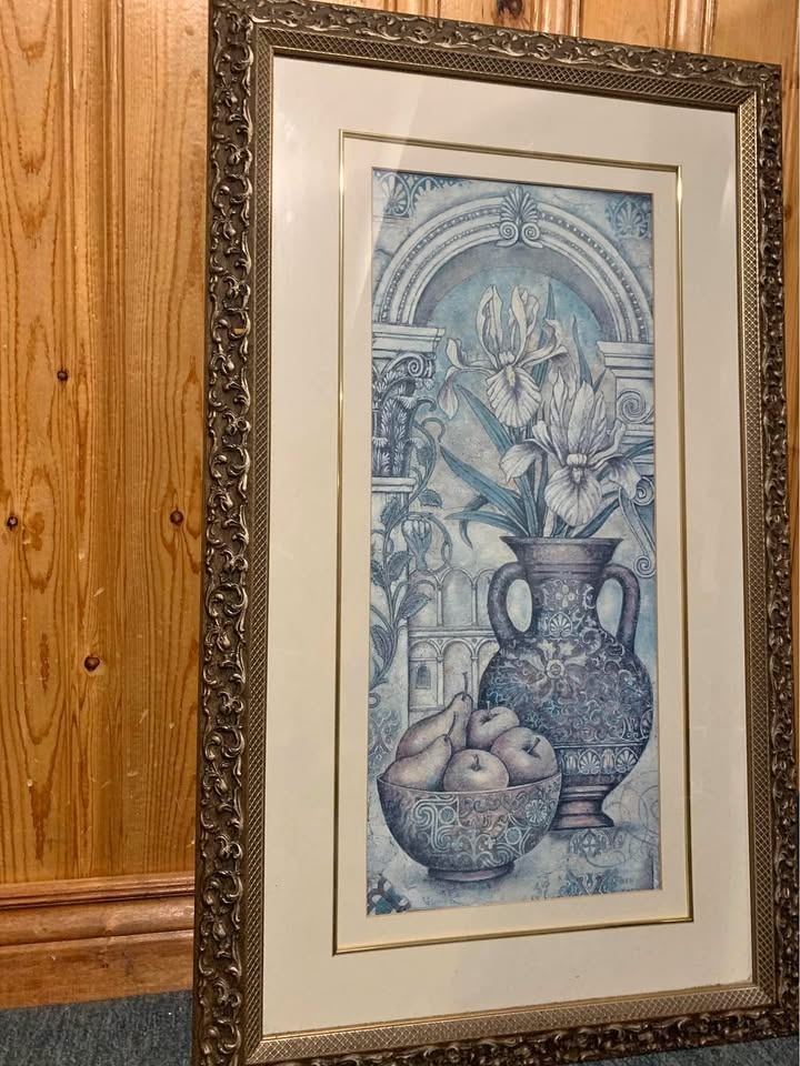 Antique Frame with Picture