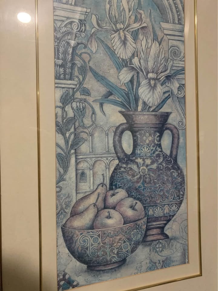 Antique Frame with Picture - photo 2
