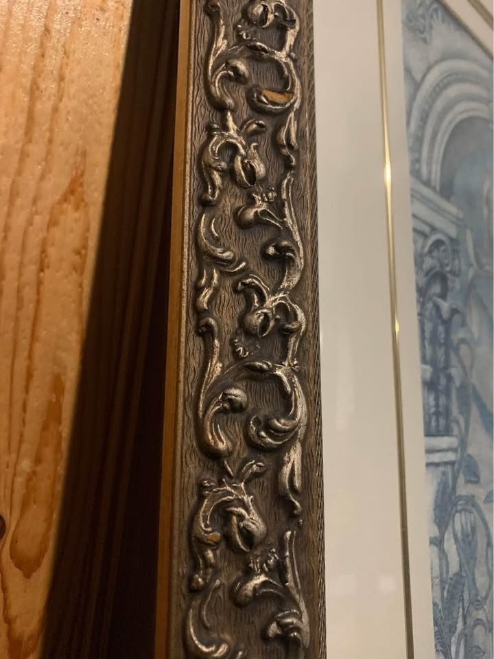 Antique Frame with Picture - photo 3
