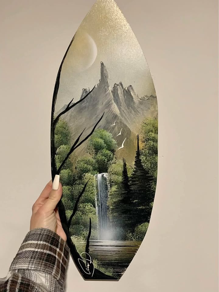 Abstract Landscape Painting - Handmade