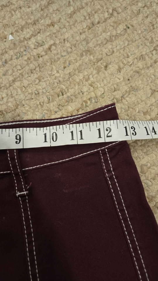Forever 21 Vintage Burgundy Mini Skirt - photo 4