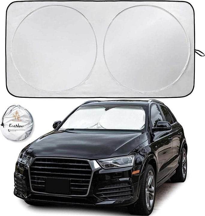 EcoNour Car Windshield Sun Shade - Small (59" x 29")