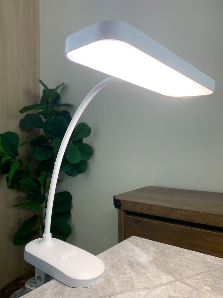Modern Clamp LED Desk Lamp - White/Warm Light - photo 3