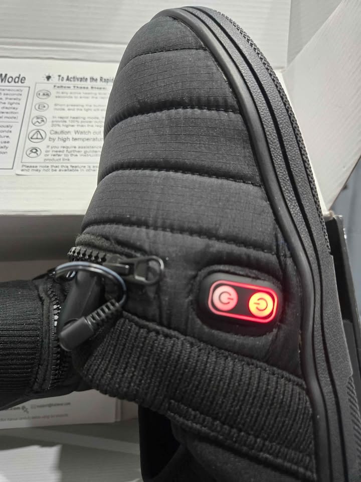 BIAL Heated Slippers - Rechargeable Battery Warmers - photo 3
