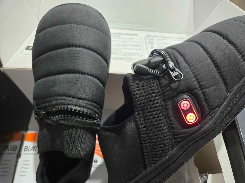 BIAL Heated Slippers - Rechargeable Battery Warmers - photo 4