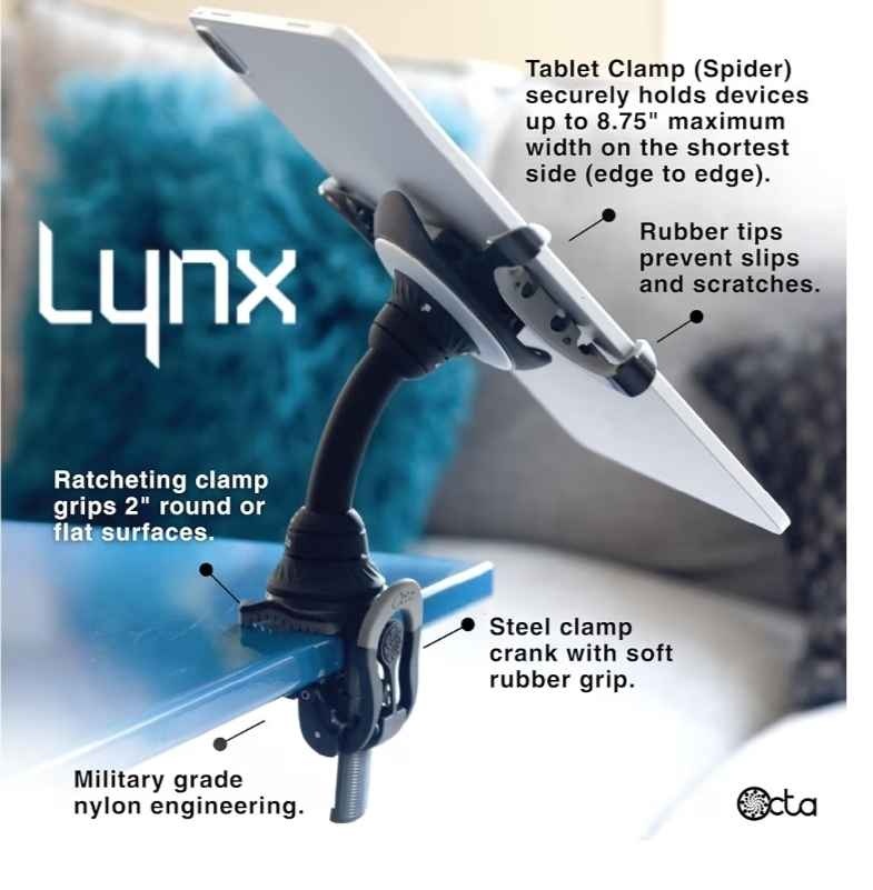 Octa Lynx Tablet Mount for iPad, Galaxy, Surface - photo 4