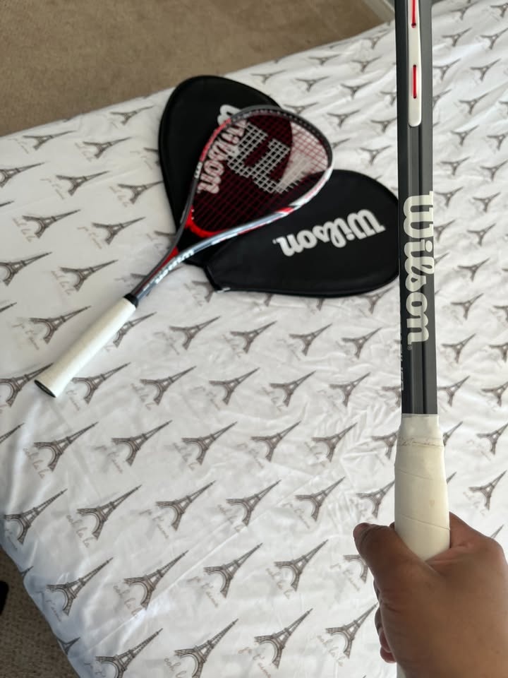 Wilson Squash Racquets (2) with Balls & Covers - photo 2