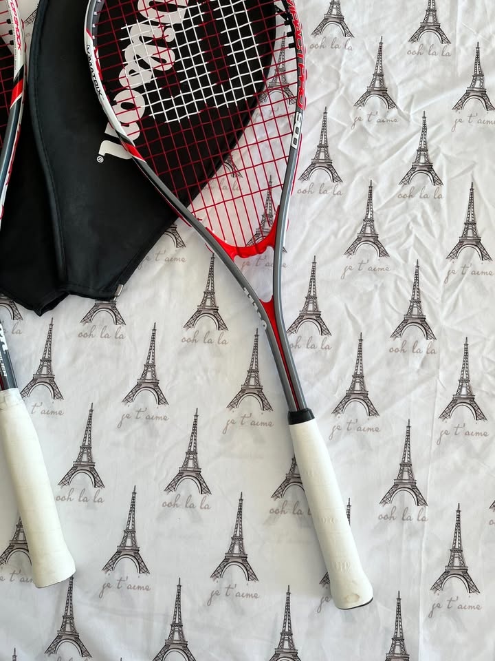 Wilson Squash Racquets (2) with Balls & Covers - photo 4