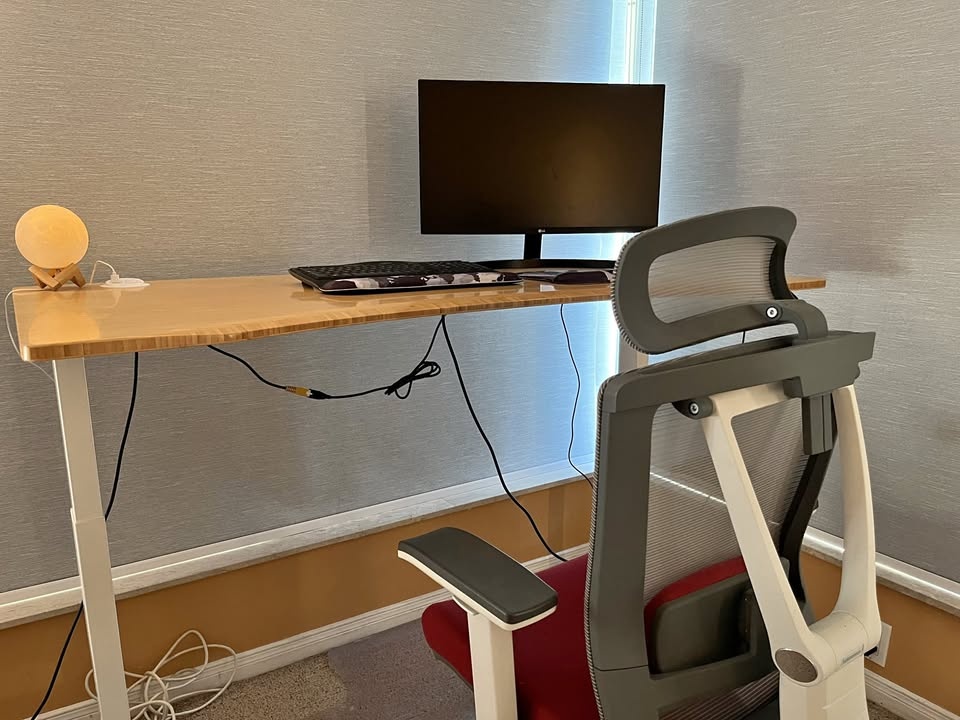 Electric Standing Desk (Height-Adjustable)