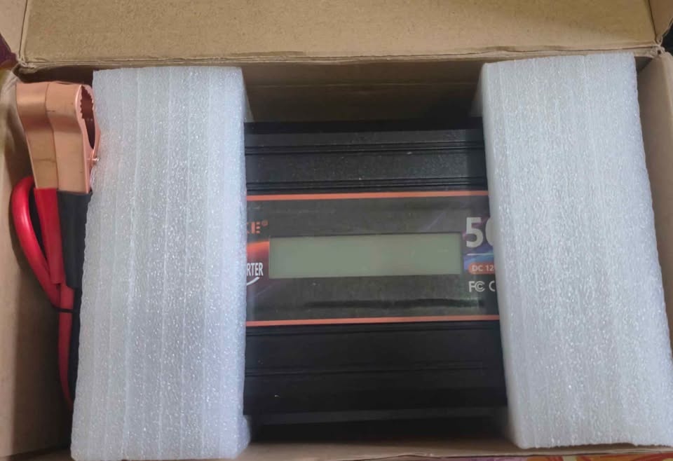 500W Pure Sine Wave Power Inverter DC 12V to AC 110/120V - photo 5