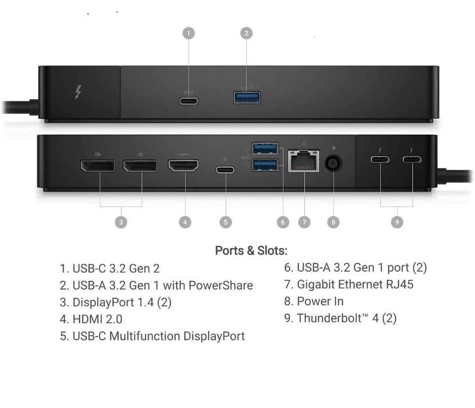 Dell WD19 Docking Station - 130W/180W AC Adapter - photo 3