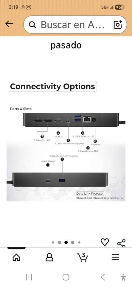 Dell WD19 Docking Station - 130W/180W AC Adapter - photo 5