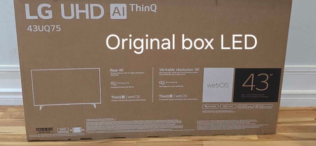 LG 43-inch 4K Smart LED TV (Model 43UQ75) - photo 2