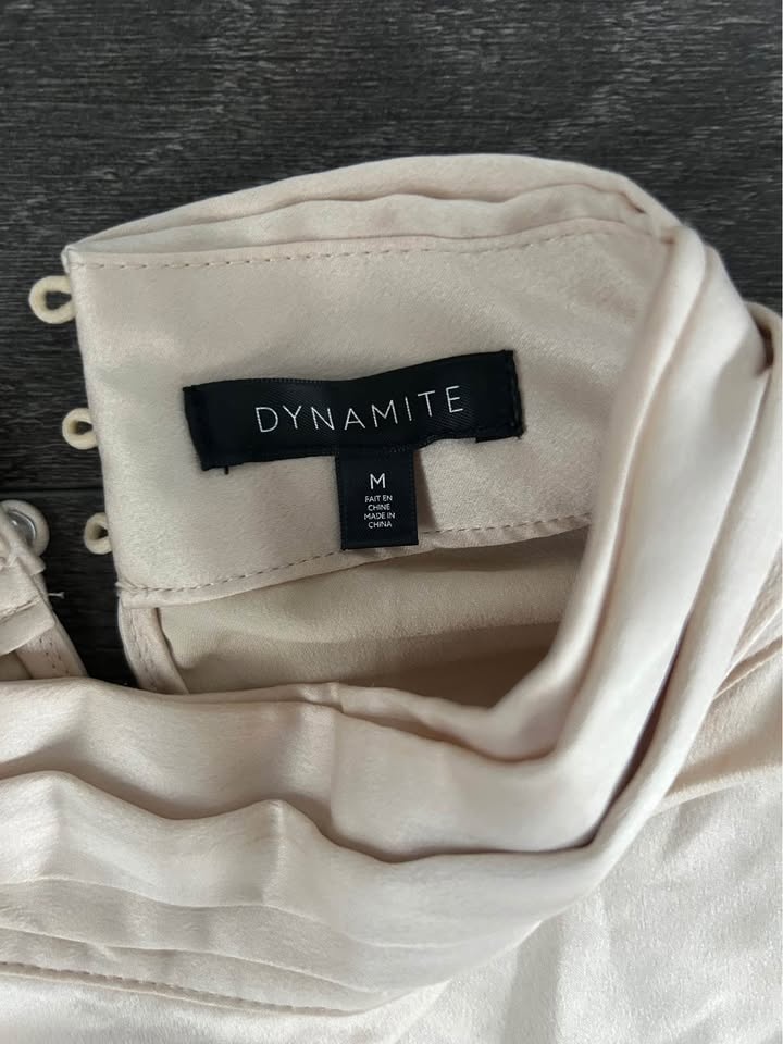 Cream Sleeveless Mock Neck Top - photo 5